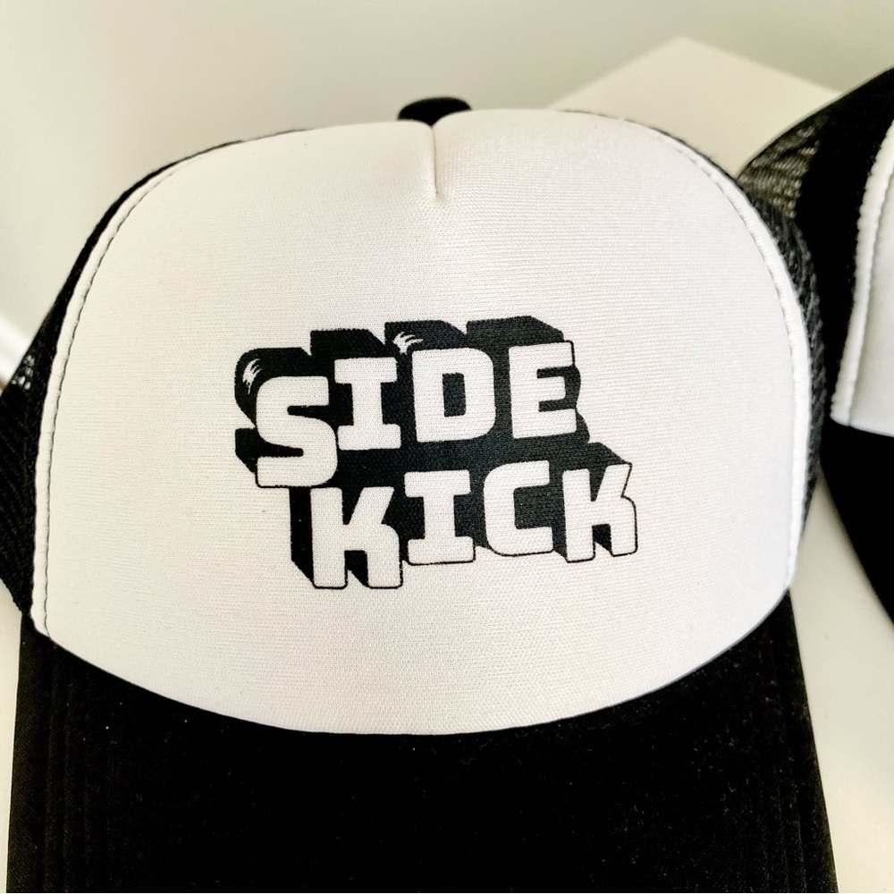 Super Dad & Side Kick Mini Baseball Hat New Father’s Day - Picture 2 of 4